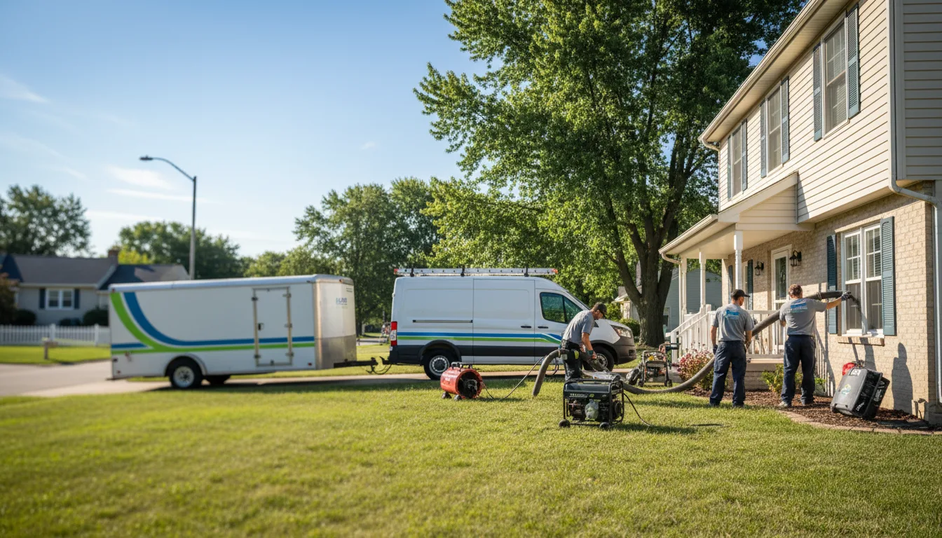 Flooded Basement Restoration And Cleanup With Repair in Kellerton, IA near me